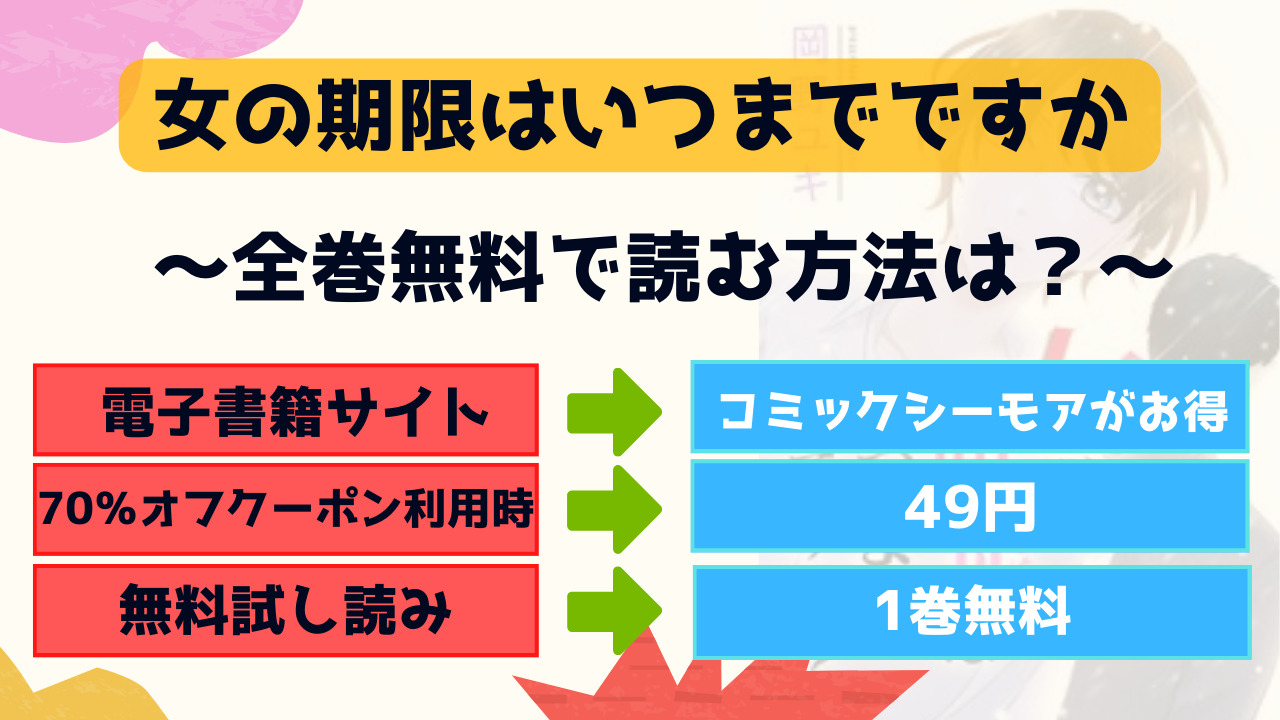 女の期限はいつまでですか