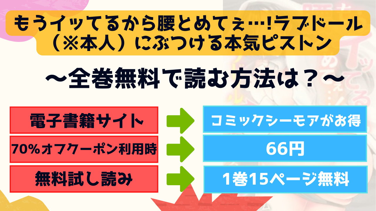 もうイッてるから腰とめてぇ…!ラブドール（※本人）にぶつける本気ピストン